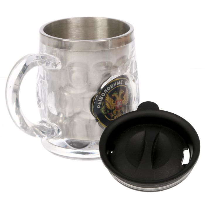 Термокружка "Рыболовные войска" 450 мл