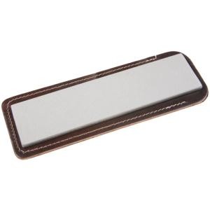 Брусок алмазн. (5,1*20,3см., мелкозерн., кож.чех.)